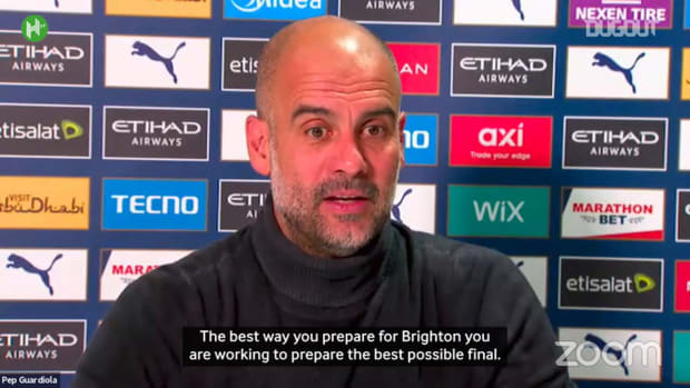 Guardiola: Winning games the best way to prepare for Champions League final